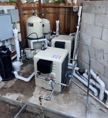 Pool Plumbing & Equipment Installation - Call 818-730-5392 for free pool and spa plumbing and equipment installation quote