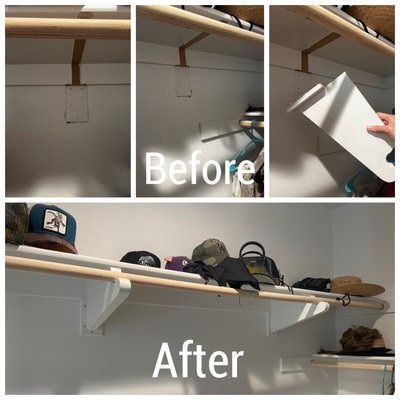Repair broken shelves - Shelves repair Repair broken shelves - Shelves repair