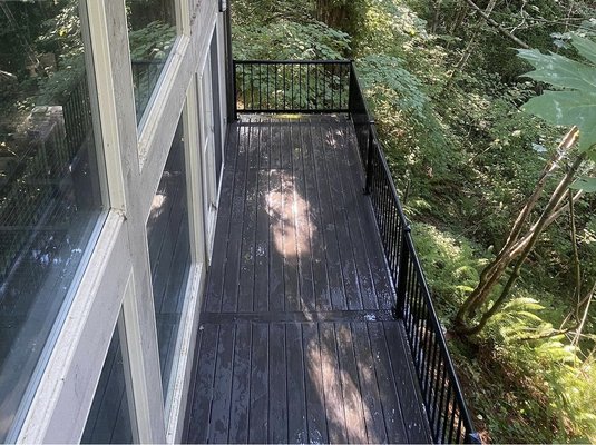 Deck and metal railing project in Olympia - Deck and metal railing project in Olympia Deck and metal railing project in Olympia - Deck and metal railing project in Olympia