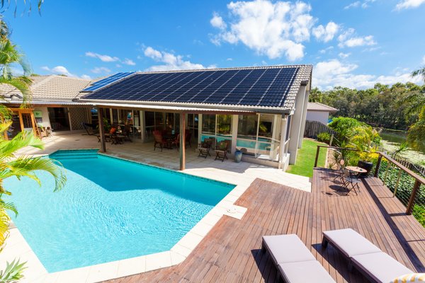 Solar Pool Heating - Swim more, experience year around swimming with solar pool heating like this customer. Selecting the right panels and installation location for your application is key to long lasting swimming enjoyment. Solar Pool Heating - Swim more, experience year around swimming with solar pool heating like this customer. Selecting the right panels and installation location for your application is key to long lasting swimming enjoyment.