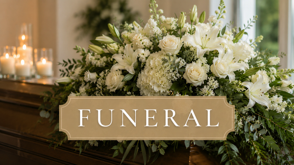 Funeral - When loved ones pass, it is important to let the family know they are not alone. Express your deepest sympathy with a beautiful flower arrangement. Funeral Flowers delivered in Laguna Beach, CA and surrounding areas can be ordered by phone or online. Whether it is for a burial or a service, we have the funeral flowers you want for a reasonable price. We carry beautiful funeral flowers that include casket sprays, standing sprays, wreaths and arrangements.