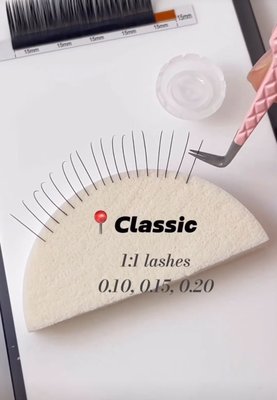 Eye Lash Showcase - In case you can't make the decision on which beautiful lash type and volume you would like. This might help you find your perfect look!
