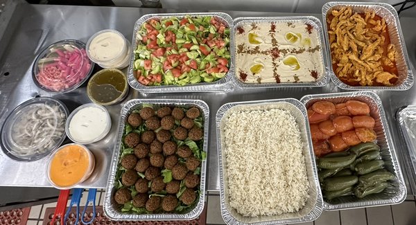 🌞 Elevate Your Event with Cafe Noor’s Mediterranean Catering! 🌞 - Bring the rich flavors of the Mediterranean to your next gathering! From creamy hummus 🥙 and fresh tabbouleh 🥗 to juicy kabobs 🍢 and savory falafel 🌱, our dishes are crafted with authentic recipes and the finest ingredients. Whether it's a corporate event, wedding, or family celebration, Cafe Noor has customizable options to suit every occasion.
✨ Fresh, Flavorful, Memorable ✨
Let us handle the food while you enjoy the moment! Reserve your catering today and savor the taste of the Mediterranean 🌍.
📞 Call now to book! 🌞 Elevate Your Event with Cafe Noor’s Mediterranean Catering! 🌞 - Bring the rich flavors of the Mediterranean to your next gathering! From creamy hummus 🥙 and fresh tabbouleh 🥗 to juicy kabobs 🍢 and savory falafel 🌱, our dishes are crafted with authentic recipes and the finest ingredients. Whether it's a corporate event, wedding, or family celebration, Cafe Noor has customizable options to suit every occasion.
✨ Fresh, Flavorful, Memorable ✨
Let us handle the food while you enjoy the moment! Reserve your catering today and savor the taste of the Mediterranean 🌍.
📞 Call now to book!