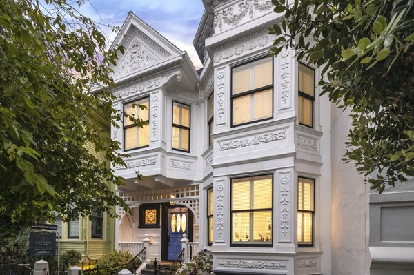 SOLD - Renovated 1890's Victorian Home with Contemporary Amenities and a legal 2 bedroom flat $4,599,000 - Renovated and reborn 1890's Victorian home plus legal full floor flat. Gutted and redone in 2017, this amazing 5 bedroom, 4.5 bath home features the charm of its original Victorian facade but inside all the modern luxuries of a contemporary, bespoke home. The main, upper unit features 3 levels of living space with an open living/dining space and spectacular chef's and entertainers kitchen on the middle level. The kitchen also open through double sliding doors straight out onto a huge patio, perfect for parties and al fresco dining. The top floor is a primary suite with vaulted ceilings, gas fireplace, views to the east over the mission and with a peak of Downtown. This suite also features an architecturally unique, spa like bathing room incorporated into the buildings original turret. The third, lower level features 4 large bedrooms, two with ensuite baths and two sharing a jack and jill bath. There is also a large laundry closet with extra storage and direct access down to the lush, rear yard with hot tub.
A large, twelve hundred square foot, full-floor lower-level unit was added five years ago as part of an extensive remodel. This flat features high ceilings, two bedrooms, two full baths, powder room, laundry, functional gas fireplace, a sleek modern kitchen (outfitted as fabulously as the upstairs kitchen), and open living and dining spaces. Easy access to the yard is off the living room and one bedroom.
Enjoy the beautiful crossgrain wood flooring, high Victorian ceilings and Sonos surround sound throughout this remarkable building. Independent parking is leased right around the corner and includes an EV Charging unit, a second separate space may also be available. Besides making an extraordinary single-family residence, this flexible property would be an excellent purchase as a family compound or for partners who wish to Fast Track a condominium conversion.
Located on sought-after, tree-lined Fair Oaks Street, just a few blocks to Mission Dolores, this property is set perfectly between the Valencia/Guerrero corridor’s gourmet district and Noe Valley’s ever-popular 24th Street shops and cafes . The neighborhood is supremely walkable, rating a 96 on walkscore.com. Access to 280 is quick and easy via San Jose Ave, which eases Peninsula commutes. We’re confident you’ll love this amazing home as we do. www.FairOaksVic.com SOLD - Renovated 1890's Victorian Home with Contemporary Amenities and a legal 2 bedroom flat $4,599,000 - Renovated and reborn 1890's Victorian home plus legal full floor flat. Gutted and redone in 2017, this amazing 5 bedroom, 4.5 bath home features the charm of its original Victorian facade but inside all the modern luxuries of a contemporary, bespoke home. The main, upper unit features 3 levels of living space with an open living/dining space and spectacular chef's and entertainers kitchen on the middle level. The kitchen also open through double sliding doors straight out onto a huge patio, perfect for parties and al fresco dining. The top floor is a primary suite with vaulted ceilings, gas fireplace, views to the east over the mission and with a peak of Downtown. This suite also features an architecturally unique, spa like bathing room incorporated into the buildings original turret. The third, lower level features 4 large bedrooms, two with ensuite baths and two sharing a jack and jill bath. There is also a large laundry closet with extra storage and direct access down to the lush, rear yard with hot tub.
A large, twelve hundred square foot, full-floor lower-level unit was added five years ago as part of an extensive remodel. This flat features high ceilings, two bedrooms, two full baths, powder room, laundry, functional gas fireplace, a sleek modern kitchen (outfitted as fabulously as the upstairs kitchen), and open living and dining spaces. Easy access to the yard is off the living room and one bedroom.
Enjoy the beautiful crossgrain wood flooring, high Victorian ceilings and Sonos surround sound throughout this remarkable building. Independent parking is leased right around the corner and includes an EV Charging unit, a second separate space may also be available. Besides making an extraordinary single-family residence, this flexible property would be an excellent purchase as a family compound or for partners who wish to Fast Track a condominium conversion.
Located on sought-after, tree-lined Fair Oaks Street, just a few blocks to Mission Dolores, this property is set perfectly between the Valencia/Guerrero corridor’s gourmet district and Noe Valley’s ever-popular 24th Street shops and cafes . The neighborhood is supremely walkable, rating a 96 on walkscore.com. Access to 280 is quick and easy via San Jose Ave, which eases Peninsula commutes. We’re confident you’ll love this amazing home as we do. www.FairOaksVic.com