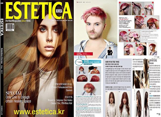 Magazine Feature: Estetica - Hair design by Jacob in Estetica worldwide professional hairdressing magazine Magazine Feature: Estetica - Hair design by Jacob in Estetica worldwide professional hairdressing magazine
