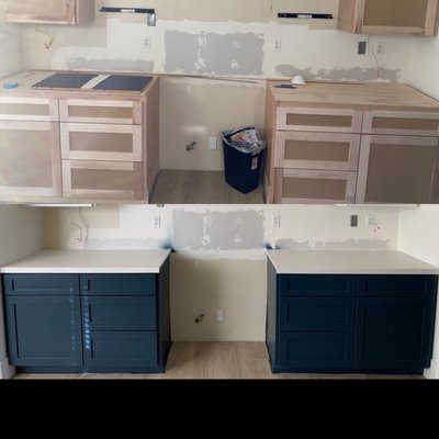 Cabinets - We do great cabinet work Cabinets - We do great cabinet work