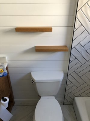 Bathroom Remodel - Fun and different guest bathroom remodel