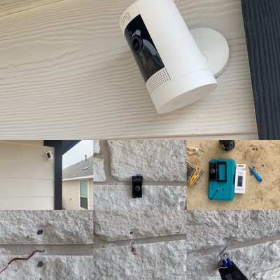 Security ring installation - Installation of New Ring , front / back Security ring installation - Installation of New Ring , front / back