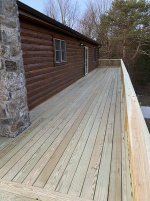 Giant Enclosed Deck Build - This masterpiece we built was a huge undertaking and we love how it turned out! One of our crowning jewels for sure. The before and after pictures speak for themselves. Giant Enclosed Deck Build - This masterpiece we built was a huge undertaking and we love how it turned out! One of our crowning jewels for sure. The before and after pictures speak for themselves.