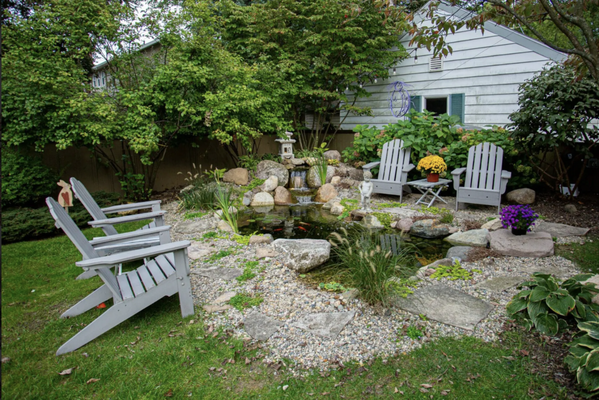 Landscaping, Ponds, Water Features - Imagine your own personal oasis: providing relief from the heat while also bringing you closer to nature. Take hosting gatherings with friends and family to the next level. Children can get their hands wet, and pets can get their paws wet! Our ponds typically include a gradual staircase-like slope lined with expertly placed rocks and aquatic plants. A beautiful and functional pond will make an excellent centerpiece for your backyard.
To get started, we offer a free phone consultation where we will discuss your ideas. The next step is a visit to the property where an expert will do a site analysis of the property. Then we can come up with a plan to create and install your customized design.
Our ponds are designed to work with the natural ecosystem in order to minimize maintenance. However, don't worry about trying to maintain the pond yourself, you can set up a maintenance contract whenever you would like.
Give us a call or email to transform your yard. Landscaping, Ponds, Water Features - Imagine your own personal oasis: providing relief from the heat while also bringing you closer to nature. Take hosting gatherings with friends and family to the next level. Children can get their hands wet, and pets can get their paws wet! Our ponds typically include a gradual staircase-like slope lined with expertly placed rocks and aquatic plants. A beautiful and functional pond will make an excellent centerpiece for your backyard.
To get started, we offer a free phone consultation where we will discuss your ideas. The next step is a visit to the property where an expert will do a site analysis of the property. Then we can come up with a plan to create and install your customized design.
Our ponds are designed to work with the natural ecosystem in order to minimize maintenance. However, don't worry about trying to maintain the pond yourself, you can set up a maintenance contract whenever you would like.
Give us a call or email to transform your yard.