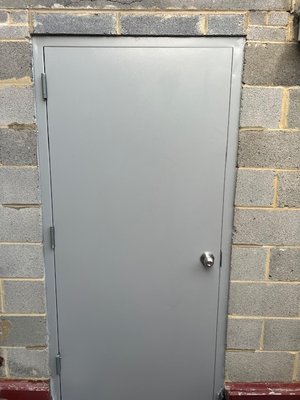 Commercial Door replacement - Replaced a forty-year-old door that led to the roof area of a commercial building,