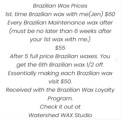 Disregard The $$$ On Yelp-Budget Friendly! - We are very reasonably priced waxing studio where you can mix and match or get individual treatments. Check out our website for our budget friendly pricing.