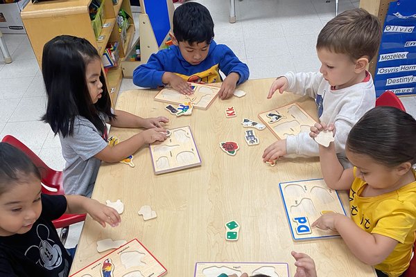 Preschool Program - Preschool Program – Beautiful Oasis Childcare

Our Preschool Program at Beautiful Oasis Childcare is designed to prepare young learners for their next educational steps. We focus on fostering creativity, curiosity, and critical thinking through an engaging, structured curriculum that promotes both academic and social development.

Why Choose Our Preschool Program?

A Fun, Play-Based Curriculum Fosters Imagination & Growth
Your child masters the skills they need for kindergarten with awesome activities from their play-based curriculum. Watch their imagination soar as they explore the world through fun, hands-on experiences that help them grow.

Loving, Teachers Guide & Support Your Child
Our skilled teachers, fluent in both Spanish and English, are dedicated to nurturing your child’s unique abilities, pace, and skills, providing them the best possible start in their educational journey.

Discovery-Based Activities Encourage Independence
Loving teachers gently guide your child toward independence through discovery-based activities and interactive projects. Being independent instills a sense of importance in your little one, contributing to crucial social-emotional skills like empathy, understanding, and self-awareness.

Art, Music, & Drama Unlock Hidden Talents & Interests
Encourage new interests and hidden talents with enrichment programs like music, art, dance, and drama. These engaging programs help foster creativity, communication, and self-expression while improving self-esteem and confidence.

Build Strong Motor Skills With Daily Outdoor Play
Both locations offer safe outdoor play in age-separated areas and fenced-in yards so your little one can run, jump, explore, and have imaginative adventures with friends while building strong gross motor skills according to their age and developmental stage.

Save Time With FREE, Healthy Meals & Snacks
Never worry about packing food with delicious, peanut-free meals and snacks included in your tuition. Your little scholar stays fueled and ready for learning with healthy breakfasts, hot lunches, and yummy snacks that satisfy their taste buds and tummy.

Warm Smiles Are A Click Away With Your FREE App
Your free Procare Connect® app keeps you in the loop with heartwarming pictures, silly videos, and handy notes throughout the day. Conveniently pay your tuition at the touch of a button and direct message with teachers any time.

You’re Part Of The Community With Exciting Social Events
Join in on fun social events that bring families together to meet, mingle, and share the importance of community. Connect with other families, enjoy tasty food and good music, and earn chances to win special prizes like TVs, gift cards, and more.

Enroll Your Child in Our Preschool Program Today!
At Beautiful Oasis Childcare, your child will gain the skills, confidence, and love of learning needed to succeed in school and beyond. Contact us to learn more or schedule a visit to see our preschool program in action!