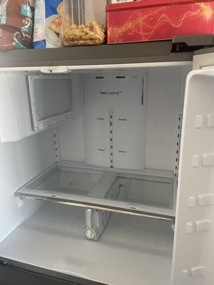 Samsung four door fridge repair - Samsung twin cooling four door fridge repair in Carmichael, CA