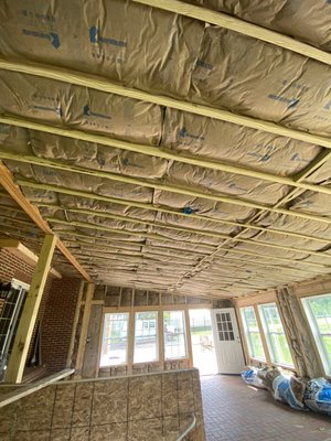 Ashburn addition project - This was a addition that we did the insulation,siding,drywall,paint and flooring. Ashburn addition project - This was a addition that we did the insulation,siding,drywall,paint and flooring.