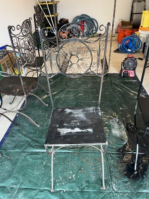 Outside Patio Furniture Restoration - Furniture restoration process photos here ! Outside Patio Furniture Restoration - Furniture restoration process photos here !