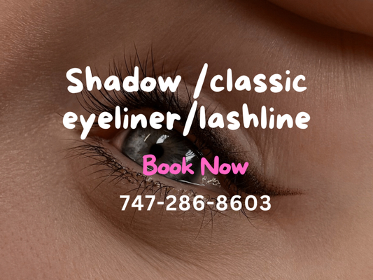 Shadow /classic eyeliner/lashline - Book an appointment now! Shadow /classic eyeliner/lashline - Book an appointment now!
