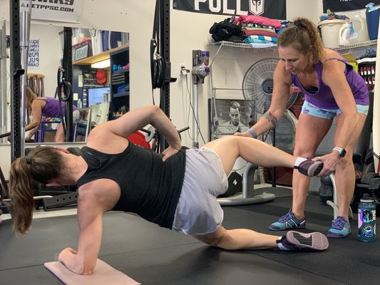 In-Person Training - 1:1 in-person training sessions are significant to your success. With personalized programming and attention the results are yours for the taking. We work together to match your goals and needs and progress your training accordingly.
