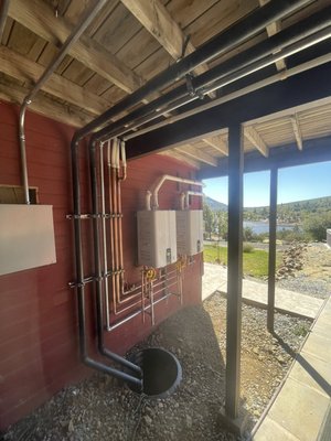 Tankless Water Heaters - Various photos of different tankless water heater installation projects. Tankless Water Heaters - Various photos of different tankless water heater installation projects.