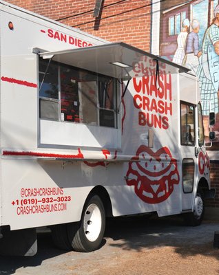 Crash Crash Buns - Crash Crash Buns proudly serves the greater San Diego area with exceptional catering services, and Pop-Ups centered around our signature smash burgers.

Known for crafting what we believe to be the best smash burger in San Diego, we combine top-tier flavor with an inviting, laid-back atmosphere at every event.

Our team is dedicated to providing an unforgettable experience. We pair delicious food with unmatched service to ensure every guest feels welcomed and satisfied.

Let us bring our passion for flavor and hospitality to your next San Diego event!