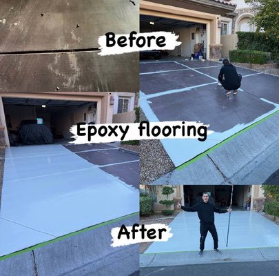 Epoxy flooring - Epoxy garage flooring Epoxy flooring - Epoxy garage flooring