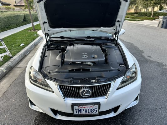 Full detail  on this Lexus . - Full detail on this Lexus  complete finished process