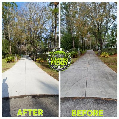 Driveway Cleanings - ✨ Transform Your Driveway ✨
Our driveway cleaning stands out because we don’t just pressure wash – we use a 3-step process:
1️⃣ Pre-Treatment – We apply a solution to loosen dirt, algae, and stains deep in the porous concrete.
2️⃣ Professional Cleaning – Using the right pressure & techniques to fully clean the surface.
3️⃣ Post-Treatment – A finishing solution that sanitizes the concrete and kills any remaining organic growth at the root. This means your driveway doesn’t just look clean – it stays cleaner, longer! 🌿💧 Driveway Cleanings - ✨ Transform Your Driveway ✨
Our driveway cleaning stands out because we don’t just pressure wash – we use a 3-step process:
1️⃣ Pre-Treatment – We apply a solution to loosen dirt, algae, and stains deep in the porous concrete.
2️⃣ Professional Cleaning – Using the right pressure & techniques to fully clean the surface.
3️⃣ Post-Treatment – A finishing solution that sanitizes the concrete and kills any remaining organic growth at the root. This means your driveway doesn’t just look clean – it stays cleaner, longer! 🌿💧