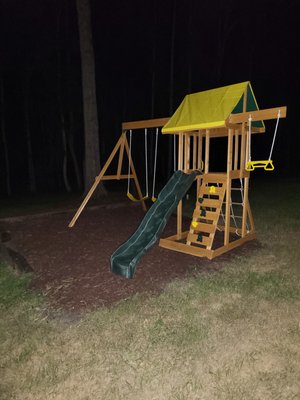 Playground - Kids swing set assembly Playground - Kids swing set assembly