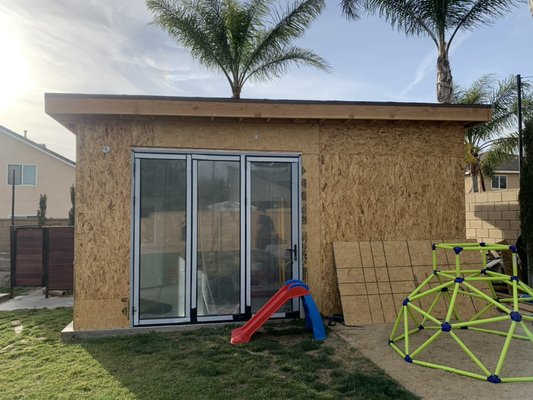Detached JADU - This guest house construction was built for one of the customers family member. We sat down and planned everything step by step because it was their first ever adu! They had dreams and wonderful ideas of what we can do for the jadu and WE made it happen!