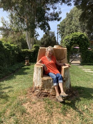 Fun and Creative - Created a Queen's Throne out of the stump.
Created a weight set out of tree parts. Fun and Creative - Created a Queen's Throne out of the stump.
Created a weight set out of tree parts.