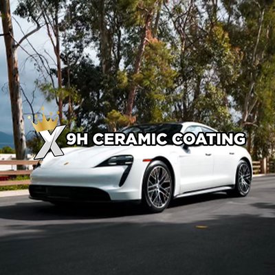 9H Ceramic Coating - 1. Protection: Ceramic coatings provide a protective layer on the surface of the vehicle, protecting it from environmental contaminants such as dirt, dust, and UV rays.
2. Easy maintenance: Ceramic coatings make it easier to clean and maintain the vehicle, as dirt and grime are less likely to adhere to the surface.
3. Long-lasting: Ceramic coatings are durable and long-lasting, providing protection for several years without the need for frequent reapplication.
4. Enhanced appearance: Ceramic coatings give the vehicle a glossy and sleek appearance, enhancing its overall look and increasing its resale value.
5. Scratch resistance: Ceramic coatings provide a protective barrier against scratches and swirl marks, keeping the vehicle looking new for longer.
6. Chemical resistance: Ceramic coatings are resistant to chemicals and harsh cleaning agents, protecting the vehicle's paint from damage.
7. Water repellent: Ceramic coatings have hydrophobic properties, causing water to bead and roll off the surface, making it easier to clean and reducing the risk of water spots.
8. UV protection: Ceramic coatings provide protection against UV rays, preventing the paint from fading and oxidizing over time. 9H Ceramic Coating - 1. Protection: Ceramic coatings provide a protective layer on the surface of the vehicle, protecting it from environmental contaminants such as dirt, dust, and UV rays.
2. Easy maintenance: Ceramic coatings make it easier to clean and maintain the vehicle, as dirt and grime are less likely to adhere to the surface.
3. Long-lasting: Ceramic coatings are durable and long-lasting, providing protection for several years without the need for frequent reapplication.
4. Enhanced appearance: Ceramic coatings give the vehicle a glossy and sleek appearance, enhancing its overall look and increasing its resale value.
5. Scratch resistance: Ceramic coatings provide a protective barrier against scratches and swirl marks, keeping the vehicle looking new for longer.
6. Chemical resistance: Ceramic coatings are resistant to chemicals and harsh cleaning agents, protecting the vehicle's paint from damage.
7. Water repellent: Ceramic coatings have hydrophobic properties, causing water to bead and roll off the surface, making it easier to clean and reducing the risk of water spots.
8. UV protection: Ceramic coatings provide protection against UV rays, preventing the paint from fading and oxidizing over time.