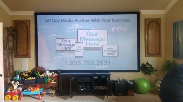 Home theaters - Full home theaters with all in one remote - full surround from 5.1 to full atmos surround - projectors 1080p to 8K -your call . just tell me what you want I am a dealer for just about everyone - all brands.