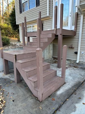 Front porch rebuild - Upgrading to modern look Front porch rebuild - Upgrading to modern look