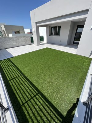 Tile / Turf Install - We Installed Tile / Turf On A Balcony . Tile / Turf Install - We Installed Tile / Turf On A Balcony .