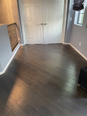 Updated 8 1/2" Baseboards - "We replaced original 2" baseboard with new 8 1/2" baseboard throughout house. Customer was blown away by the difference and said it looked like a completely different home." Updated 8 1/2" Baseboards - "We replaced original 2" baseboard with new 8 1/2" baseboard throughout house. Customer was blown away by the difference and said it looked like a completely different home."