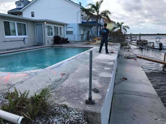 POOL DECK REPLACEMENT - POOL DECK REPLACEMENT