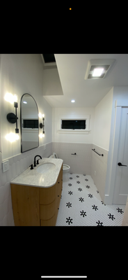 Bathroom Renovation - We dominate as well when it comes to bathroom remodeling ! Our clients give us a vision and what they want done, and we will deliver time and time again. With intricacy, beauty, and always a sleek finish.
