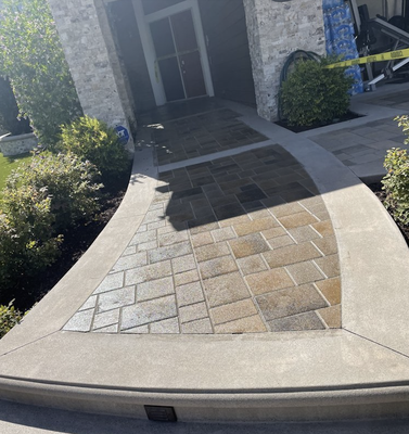Pavers - We are family owned and operated businesses with 30+ years of experience. We offer commercial and residential services. We specialize in concrete, retaining walls, BBQ, handicap ramps, pavers, sidewalks and artificial grass. We always go the extra mile. Call us today for a free estimate!