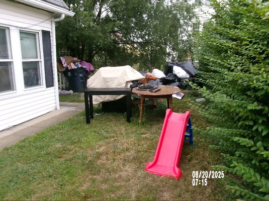 Front Yard Revival - This front yard was left a mess after tenants moved out. We were able to stop by and clear all of it in an afternoon. If you would like to regain your space, see the green in your yard, send us a message! Front Yard Revival - This front yard was left a mess after tenants moved out. We were able to stop by and clear all of it in an afternoon. If you would like to regain your space, see the green in your yard, send us a message!