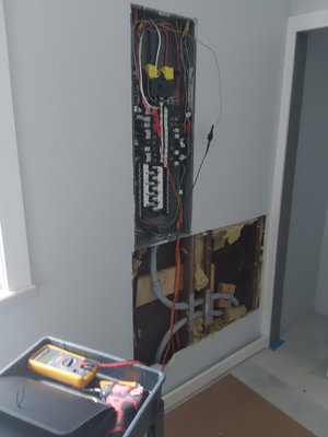 Service Upgrades - This is a 200 amp panel fed from a 320 Service