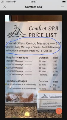 Our current promo & services - Walk-ins & appointment welcome. Call us today to book now!