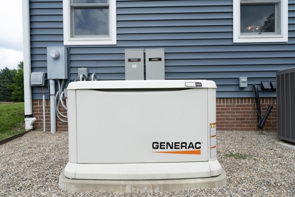 Generator Installation - Installed a new Generac standby generator with full transfer switch setup, ensuring reliable backup power for the home. Completed all electrical connections, testing, and safety checks to provide a dependable, ready-to-run emergency power solution.