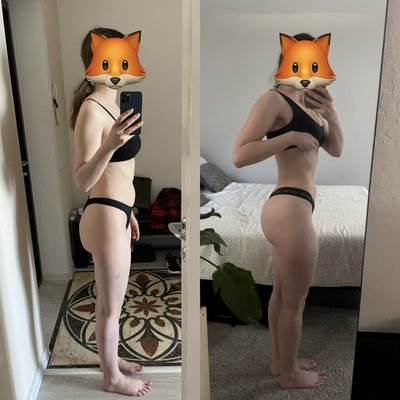 Body Recomposition - Female Client
Goal: reduce body fat while building muscle
Training type: x3/week
Results: improved nutrition habits, fat loss, and increased muscle mass