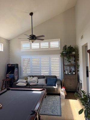 Shutter Removal & Reinstallation - Shutter removal and reinstallation for a window replacement project in Chandler, AZ. We carefully removed the existing shutters, then returned after the new windows were installed to professionally reinstall and adjust each shutter for a proper fit. New windows, same shutters—back in place and better than ever.