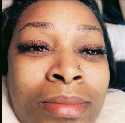 Hybrid Set - This is a blended lash application where we apply a combination of 3 or more of our premium lash extensions to 1 isolated natural eyelash resulting in a more soft and natural appearance. For those who are on the fence between Classic and Volume, this lash application is perfect for you! Hybrid Set - This is a blended lash application where we apply a combination of 3 or more of our premium lash extensions to 1 isolated natural eyelash resulting in a more soft and natural appearance. For those who are on the fence between Classic and Volume, this lash application is perfect for you!