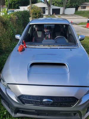 Windshield Replacement - “This Windshield was broken, the client call us very desperate, we gave him same day appointment and our company provide him with a New Original Windshield using our specialized technicians and Free Mobile Service. The client was very satisfied with his new windshield!”