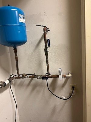 Wifi Emergency Water Shutoff, controlled by an App on your phone. - This project was completed for a customer that was in need of an easy way to shut the whole house water supply off. Its connected to an app on your phone. You can monitor water usage, and it will detect a leak and shut your water off automatically. You can also pull up your phone and turn the water off and on if you are away from your home traveling. Wifi Emergency Water Shutoff, controlled by an App on your phone. - This project was completed for a customer that was in need of an easy way to shut the whole house water supply off. Its connected to an app on your phone. You can monitor water usage, and it will detect a leak and shut your water off automatically. You can also pull up your phone and turn the water off and on if you are away from your home traveling.