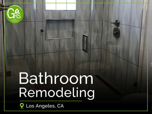 Bathroom Remodeling | Los Angeles, CA - we removed the tub and we build a new walking shower
closed the window with glass bricks to create more light Bathroom Remodeling | Los Angeles, CA - we removed the tub and we build a new walking shower
closed the window with glass bricks to create more light