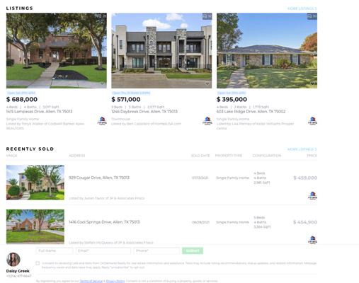 Featured Listings in Dallas/Ft. Worth area! - FEATURED LISTINGS Featured Listings in Dallas/Ft. Worth area! - FEATURED LISTINGS