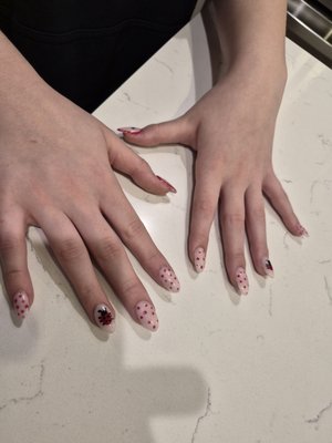 Kids Services - At All Nails Lounge, we offer gentle and fun nail services specially designed for our younger guests. Our experienced and friendly team makes sure every child feels comfortable while enjoying a relaxing, age-appropriate experience. From simple polish to fun colors, glitter, and themed nail art, we tailor each service to any creative design your child loves. Whether it’s a special occasion, a mommy-and-me day, or just a little treat, we ensure our youngest clients leave smiling with perfectly polished nails.